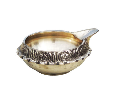 Brass Table Oil Lamp Kuber Deepak 0.095kg